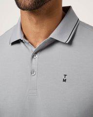 Light Grey Travis Mathew Happier Hour Polo