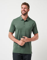 Balsam Green Travis Mathew The Heater Polo