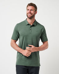 Balsam Green Travis Mathew The Heater Polo