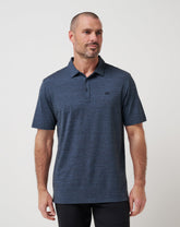 Vintage Indigo/Black Travis Mathew The Heater Polo