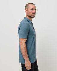 Copen Blue Travis Mathew The Heater Polo
