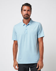 Heather Dream Blue Travis Mathew The Heater Polo
