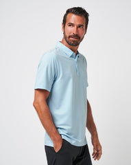 Heather Dream Blue Travis Mathew The Heater Polo