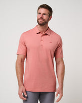Dusty Rose Travis Mathew The Heater Polo