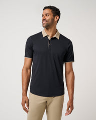 Black Travis Mathew All Day Social Club Polo