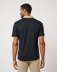 Black Travis Mathew All Day Social Club Polo