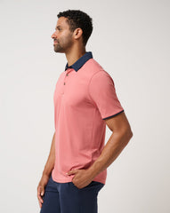 Brick Dust Travis Mathew All Day Social Club Polo