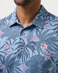Quiet Harbor Travis Mathew Red Letter Day Polo