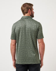 Dark Olive Travis Mathew Featherweight Caves Polo