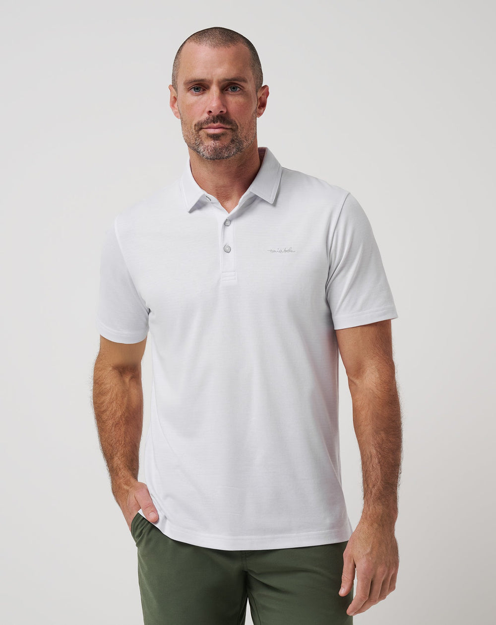 White Travis Mathew The Zinna 2.0 Polo