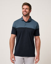 Bering Sea Travis Mathew Heater Pro Color Block Polo