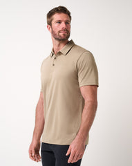 Weathered Teak Travis Mathew The Zinna 2.0 Polo