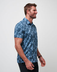 Dark Teal Travis Mathew Featherweight Please Polo