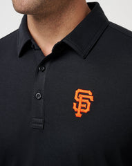 Black Travis Mathew San Francisco Giants Playoff Pitch Polo