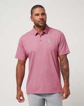 Heather Red Travis Mathew St Louis Cardinals Playoff Pitch Polo
