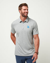 Heather Grey Travis Mathew Los Angeles Dodgers The Zinna Polo