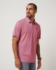 Heather Red Travis Mathew Philadelphia Phillies Playoff Pitch Polo