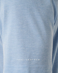 Heather Blue Travis Mathew Texas Rangers Playoff Pitch Polo