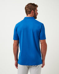 Classic Blue Travis Mathew Chicago Cubs Club Rules Polo