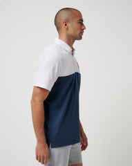 White/Navy Travis Mathew Boston Red Sox Home Run Leader Polo