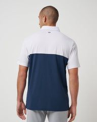 White/Navy Travis Mathew Boston Red Sox Home Run Leader Polo