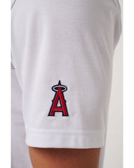 White Travis Mathew Los Angeles Angels Top Recruit Polo