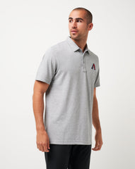Heather Grey Travis Mathew Arizona Diamondbacks The Zinna Polo