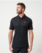 Black Travis Mathew Utah School Pride Polo