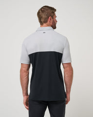 Heather Grey/Black Travis Mathew Florida Drop Back Polo