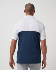 White/Navy Travis Mathew Toronto Blue Jays Home Run Leader Polo