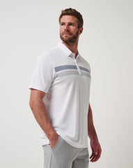 White Travis Mathew Atlanta Braves Top Recruit Polo