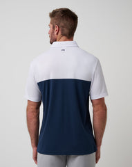 White/Navy Travis Mathew Cleveland Guardians Home Run Leader Polo