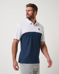 White/Navy Travis Mathew Los Angeles Angels Home Run Leader Polo