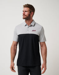 Heather Grey/Black Travis Mathew New York Mets Home Run Leader Polo