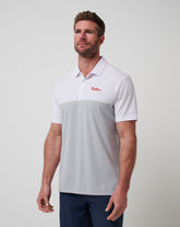 White/Heather Grey Travis Mathew Philadelphia Phillies Home Run Leader Polo
