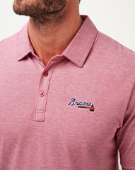 Heather Cardinal Travis Mathew Atlanta Braves The Zinna Polo