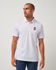 White Travis Mathew Boston Red Sox The Zinna Polo