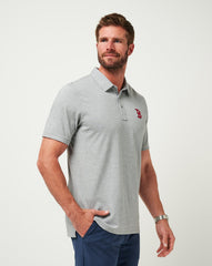 Heather Grey Travis Mathew Boston Red Sox The Zinna Polo