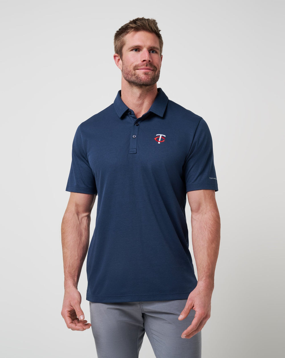 Navy Travis Mathew Minnesota Twins Playoff Pitch Polo