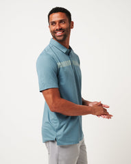 Captains Blue Travis Mathew Full Flight Polo