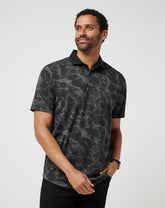 Black Travis Mathew Study Abroad Polo