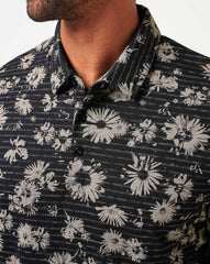 Black Travis Mathew Shaded Grove Polo