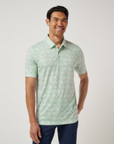 Aqua Foam Travis Mathew Featherweight Cabana Polo