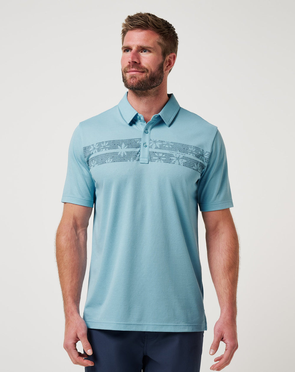 Air Blue Travis Mathew Infamy Polo