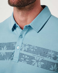 Air Blue Travis Mathew Infamy Polo
