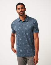 Mood Indigo/Vintage Indigo Travis Mathew Quick Trip Polo