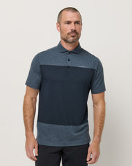 Heather Total Eclipse Travis Mathew Rudder Runner Polo