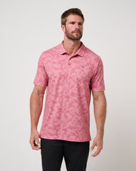 Dusty Rose Travis Mathew Featherweight Steep Wave Polo
