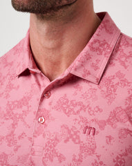 Dusty Rose Travis Mathew Featherweight Steep Wave Polo