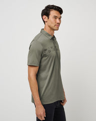 Dark Olive Travis Mathew Overnight Stay Polo